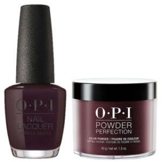 OPI 2in1 (Nail lacquer and dipping powder) - I43 BLACK CHERRY CHUTNEY